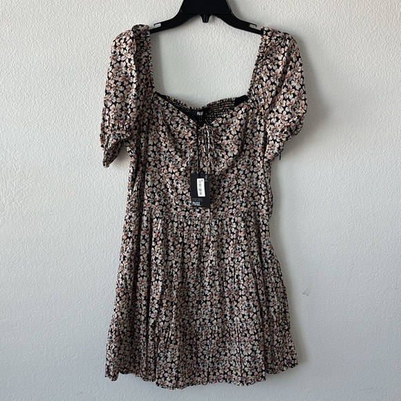 Paige azul print mini dress in M - Picture 2 of 7